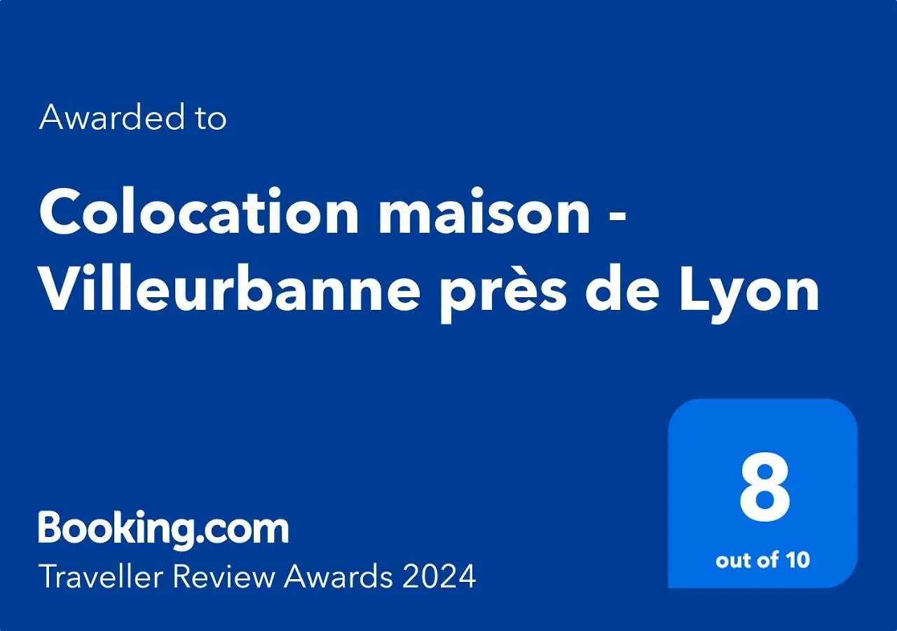 Guest house Colocation Maison - Villeurbanne Pres De Lyon